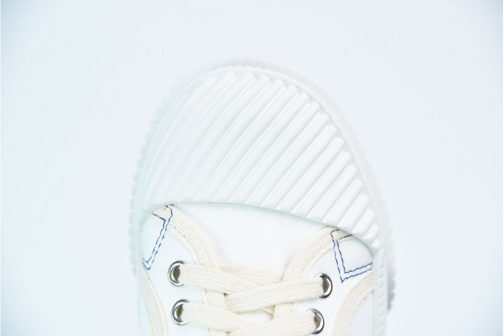 Chanel canvas shoe White